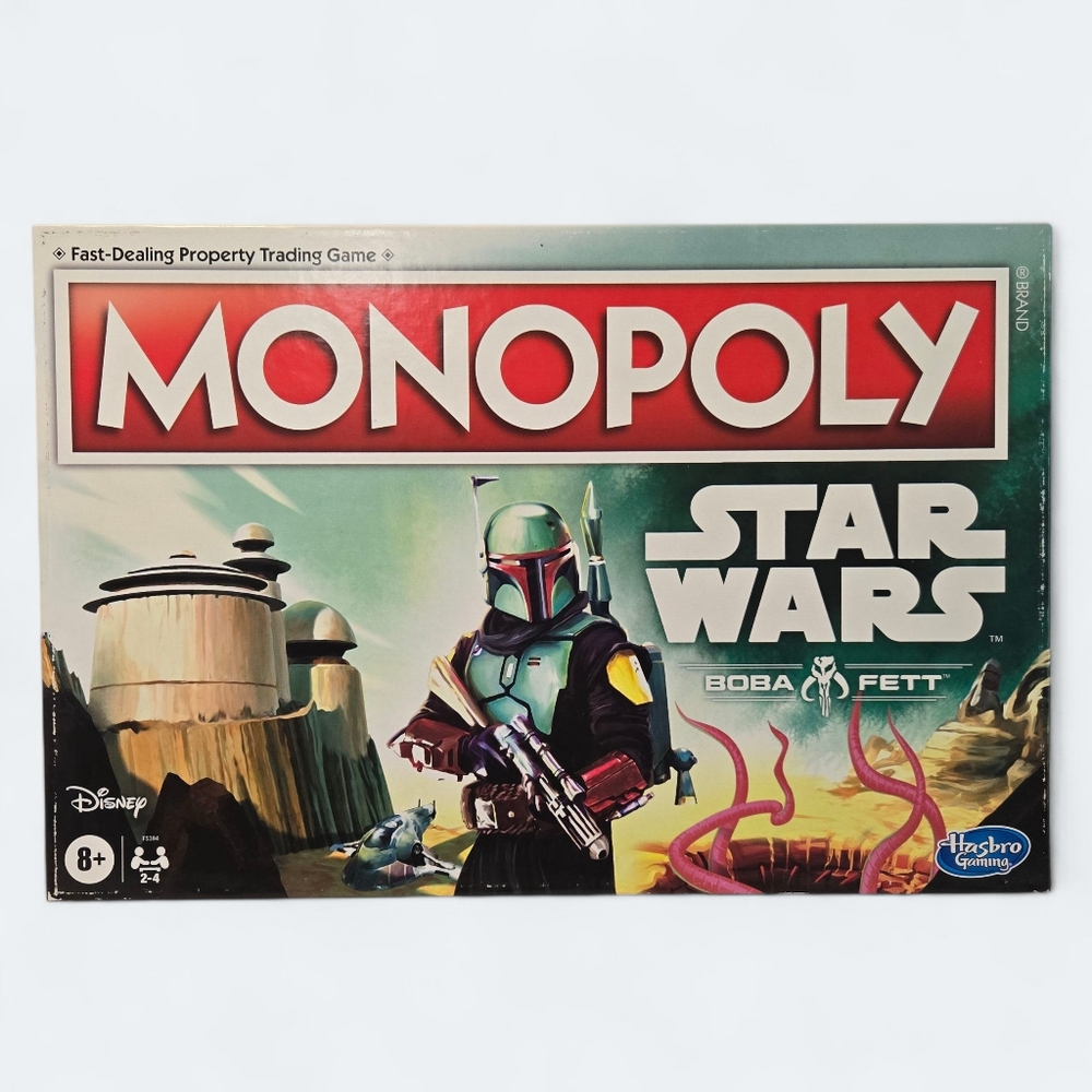 Monopoly: Star Wars (Boba Fett Edition) Board Game - New, Sealed!